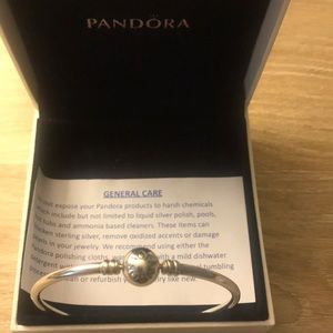 PANDORA Moments Bangle Sterling Silver